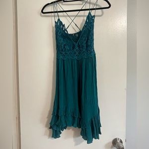 Free People Adella Slip Dress